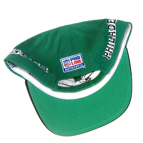 Vintage Philadelphia Eagles Sports Specialties Snapback Hat NWT NFL Football Cunningham White