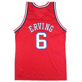 Vintage Julius Erving Philadelphia Sixers NBA@50 Champion Jersey