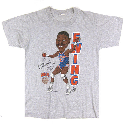 Vintage Patrick Ewing New York Knicks Caricature T-shirt