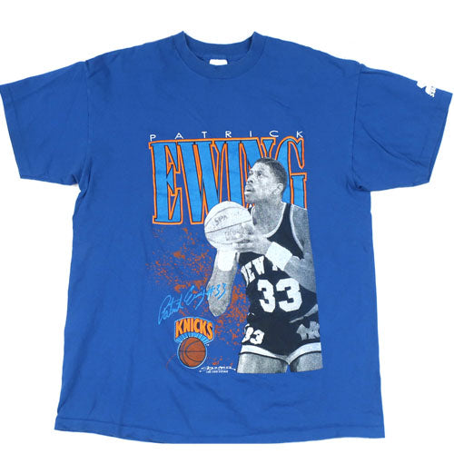 トップス 80s 90s vintage NBA Knicks T-shirt Vintage 90's New York Knicks Champion Practice T-shirt Size