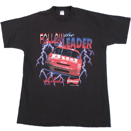 Vintage Ken Schrader Budweiser Nascar T-Shirt