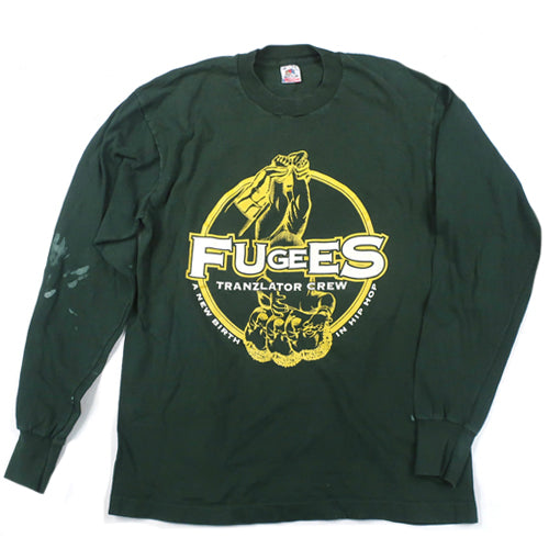 Vintage Fugees Blunted on Reality T-Shirt Boof Baf Lauryn