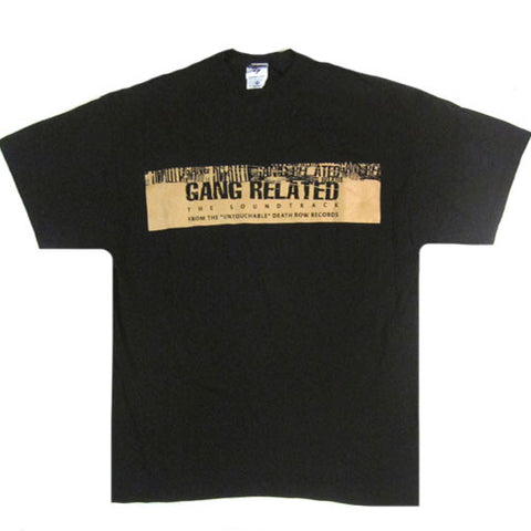 Vintage Gang Related Tupac Death Row Records T-Shirt