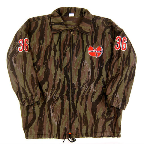 Vintage GZA Wu Tang Clan 1996 Camo Jacket