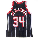 Vintage Hakeem Olajuwon Authentic Houston Rockets Champion Jersey