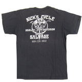 Vintage Harley Davidson Nick's Cycle and Salvage T-Shirt