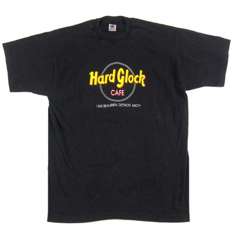 Vintage Hard Glock Cafe Detroit T-Shirt