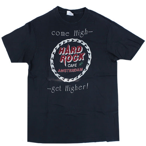 Vintage 90s Hard Rock Cafe Amsterdam Size Medium 29x18 T