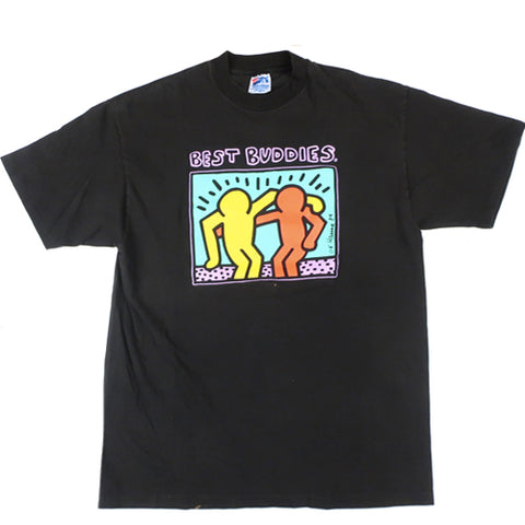 Vintage Keith Haring Best Buddies T-shirt