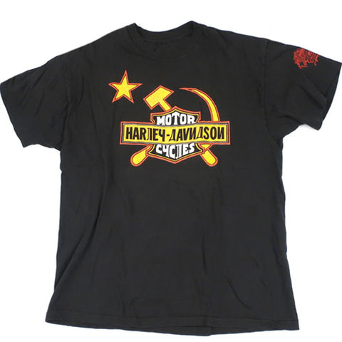 Vintage Harley Davidson Russia T-shirt