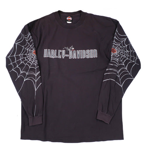 Vintage Harley Davidson Long Sleeve T-Shirt 1998 Motorcycle
