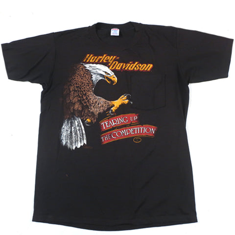 Vintage Harley Davidson Pocket T-shirt