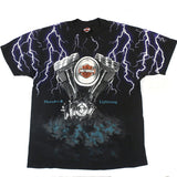 Vintage Harley Davidson Lightning T-shirt