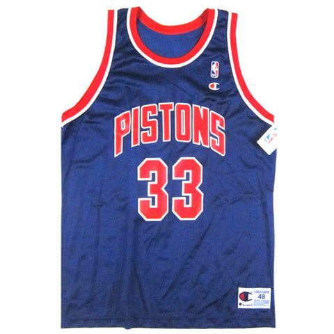 Vintage Grant Hill Detroit Pistons Champion Jersey