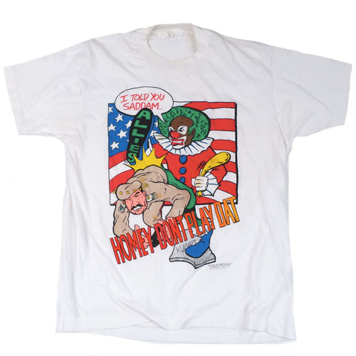 Vintage Homey Don't Play Dat Saddam T-Shirt