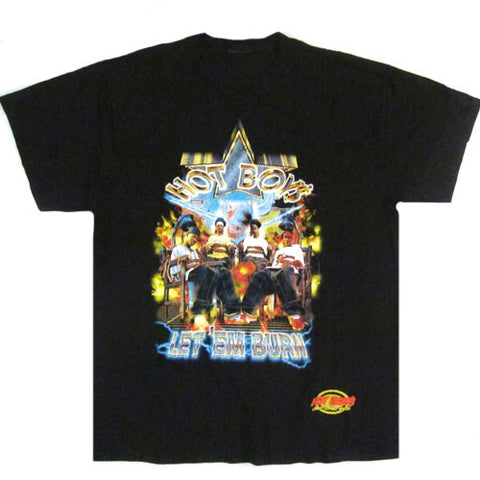 Vintage Hot Boys Let 'Em Burn T-shirt