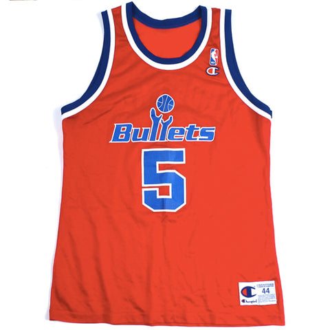 Vintage Juwan Howard Washington Bullets Champion Jersey