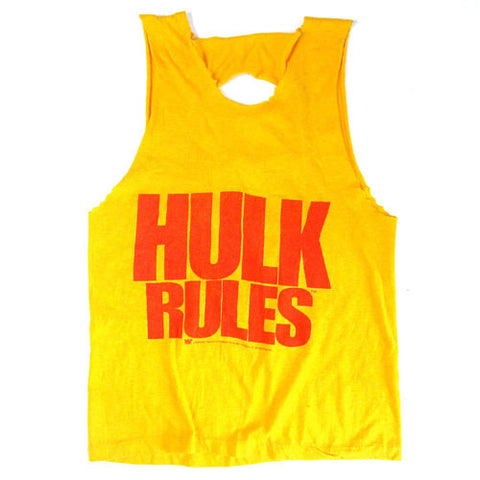 Vintage Hulk Hogan WWF 1988 Tank Top