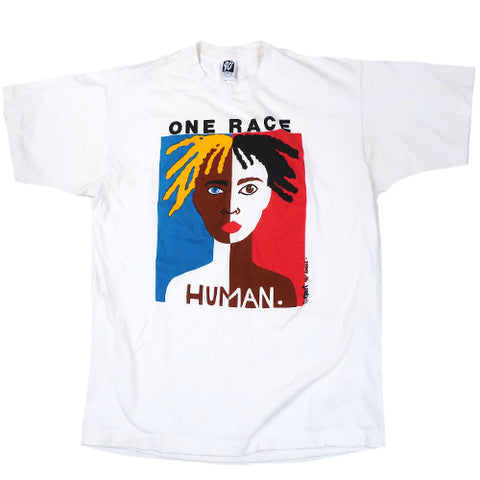 Vintage One Race Human T-Shirt
