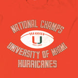Vintage Miami Hurricanes 1984 T-shirt