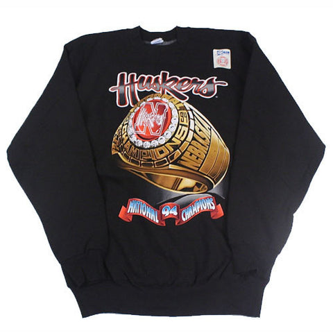 Vintage Nebraska Cornhusker 1994 Champs Crewneck NWT