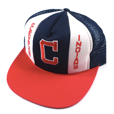 Vintage Cleveland Indians Mesh Snapback