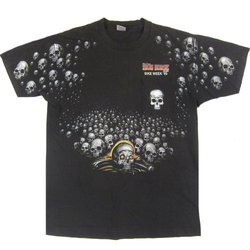 Vintage Iron Horse Saloon Bike Week '95 TShirt 90s Harley Davdison