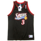 Vintage Allen Iverson Philadelphia 76ers Champion Jersey NWT
