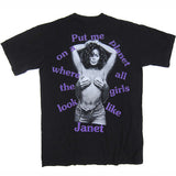 Vintage Janet Jackson Put Me On A Planet T-Shirt