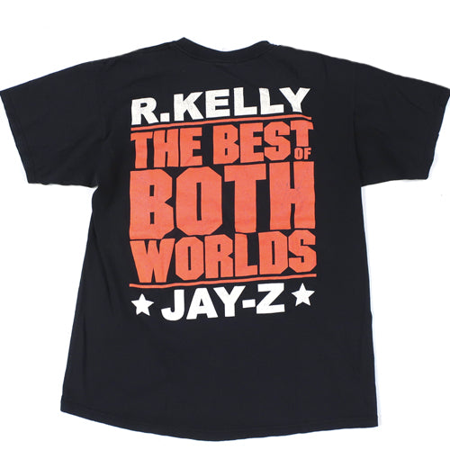 Vintage Jay-Z R. Kelly Best of Both Worlds T-Shirt 2002 Rap Hip Hop R&B ...