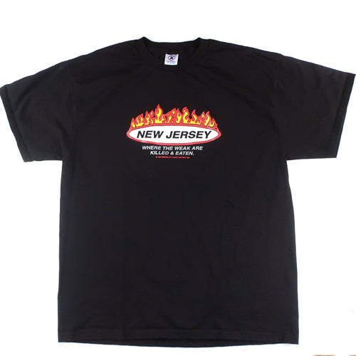 Vintage New Jersey Where the Weak are Killed and Eaten T-shirt