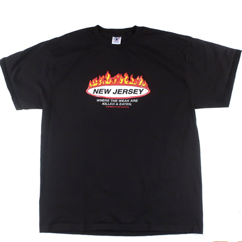 Vintage New Jersey Where the Weak are Killed and Eaten T-shirt