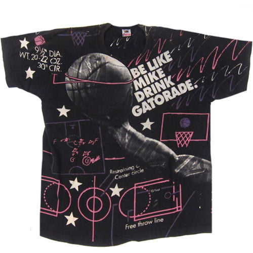 Vintage Gatorade Michael Jordan Like Mike T-shirt Chicago Bulls