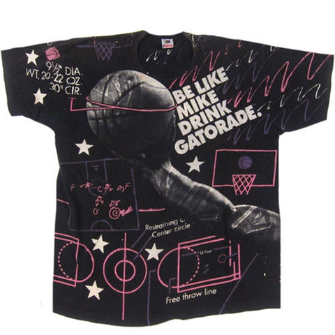 Vintage Gatorade Michael Jordan Like Mike T-shirt