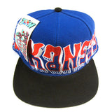 Vintage Kansas Jayhawks Wild Style Snapback Hat NWT