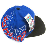 Vintage Kansas Jayhawks Wild Style Snapback Hat NWT