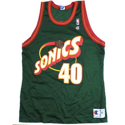 Vintage Shawn Kemp Seattle Sonics Champion Jersey