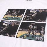 Shawn Kemp Dunk NBA T Shirt Seattle Supersonics Sonics 