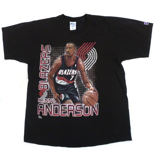 Vintage Kenny Anderson Blazers T-shirt