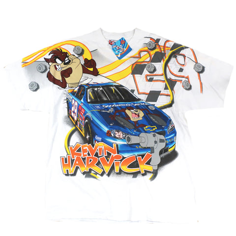 Vintage Nascar Kevin Harvick Looney Tunes T-shirt
