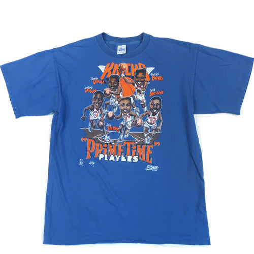 Vintage New York Knicks Caricature t-shirt NBA Ewing Starks