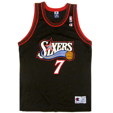 Vintage Toni Kukoc Philadelphia 76ers Champion Jersey