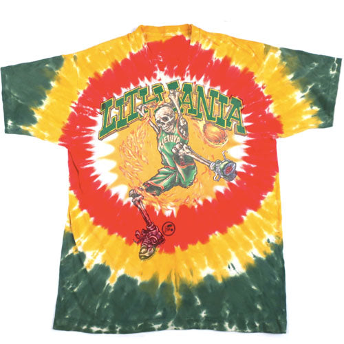 Vintage Lithuania Basketball 1996 The Dye T-shirt