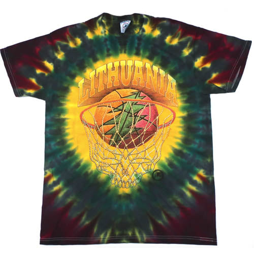 Vintage Lithuania Basketball T-shirt
