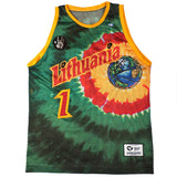 Vintage Lithuania Basketball Jerry Garcia Jersey