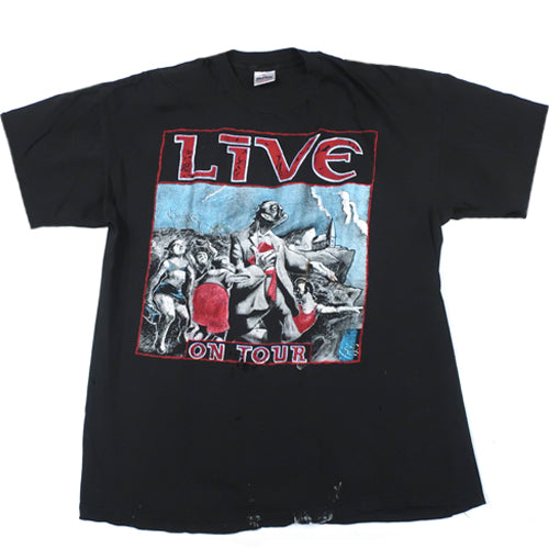Vintage LIVE Throwing Copper T-shirt