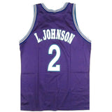 Vintage Larry Johnson Charlotte Hornets Champion Jersey