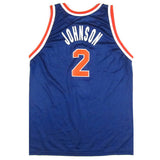 Vintage Larry Johnson New York Knicks Champion Jersey
