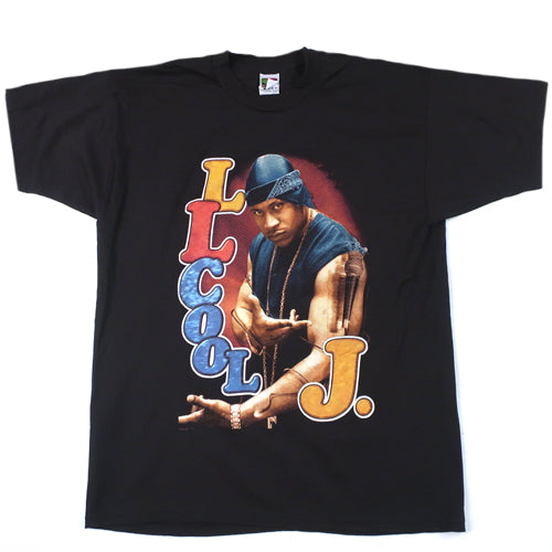 Vintage 90s LL Cool J Double Sided LLCOOLJ VTG Rap Tee Shirt