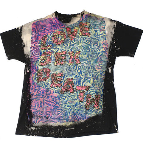 Vintage Love Sex Death Mosquitohead T-shirt